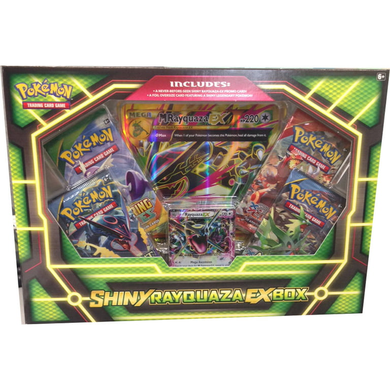The gang's all here! Well, kinda (Shiny Rayquaza-EX Box pulls) :  r/pkmntcgcollections