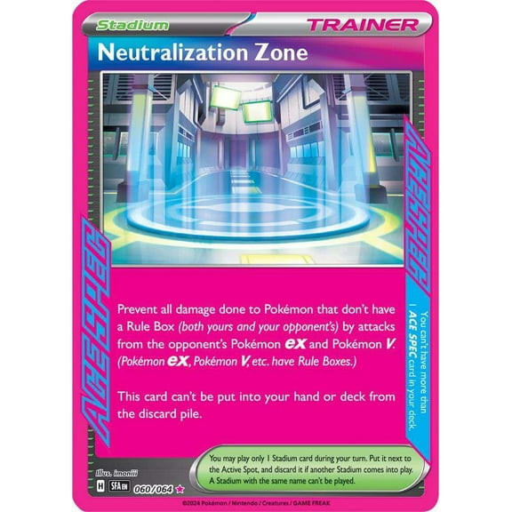 Pokemon Shrouded Fable Acespecrare Neutralization Zone Stadium #60