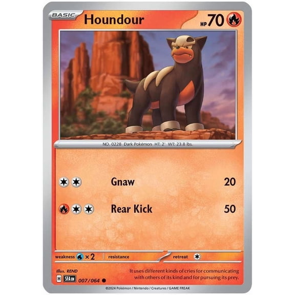 Pokemon Shrouded Fable Common Houndour #7