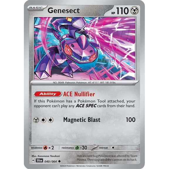 Pokemon Shrouded Fable Uncommon Genesect #40