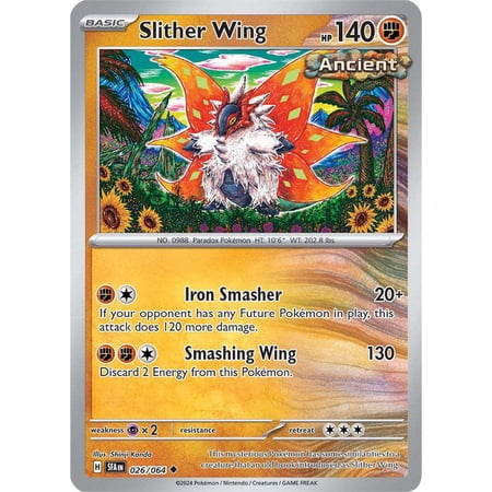 Pokemon Shrouded Fable Uncommon Slither Wing #26