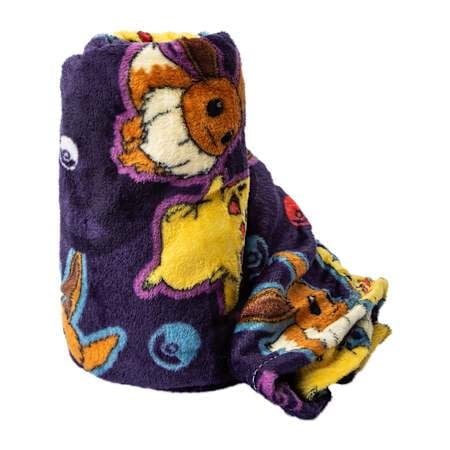 Pokemon Silk Touch Throw 40in x 50in - Black