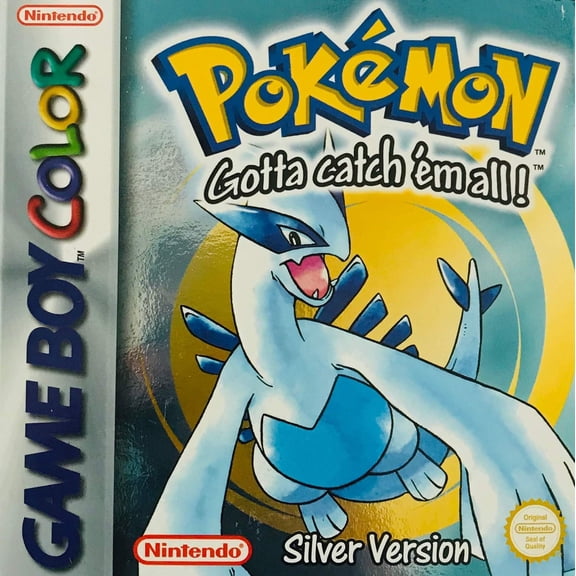 Restored Pokemon Silver - Game Boy Color