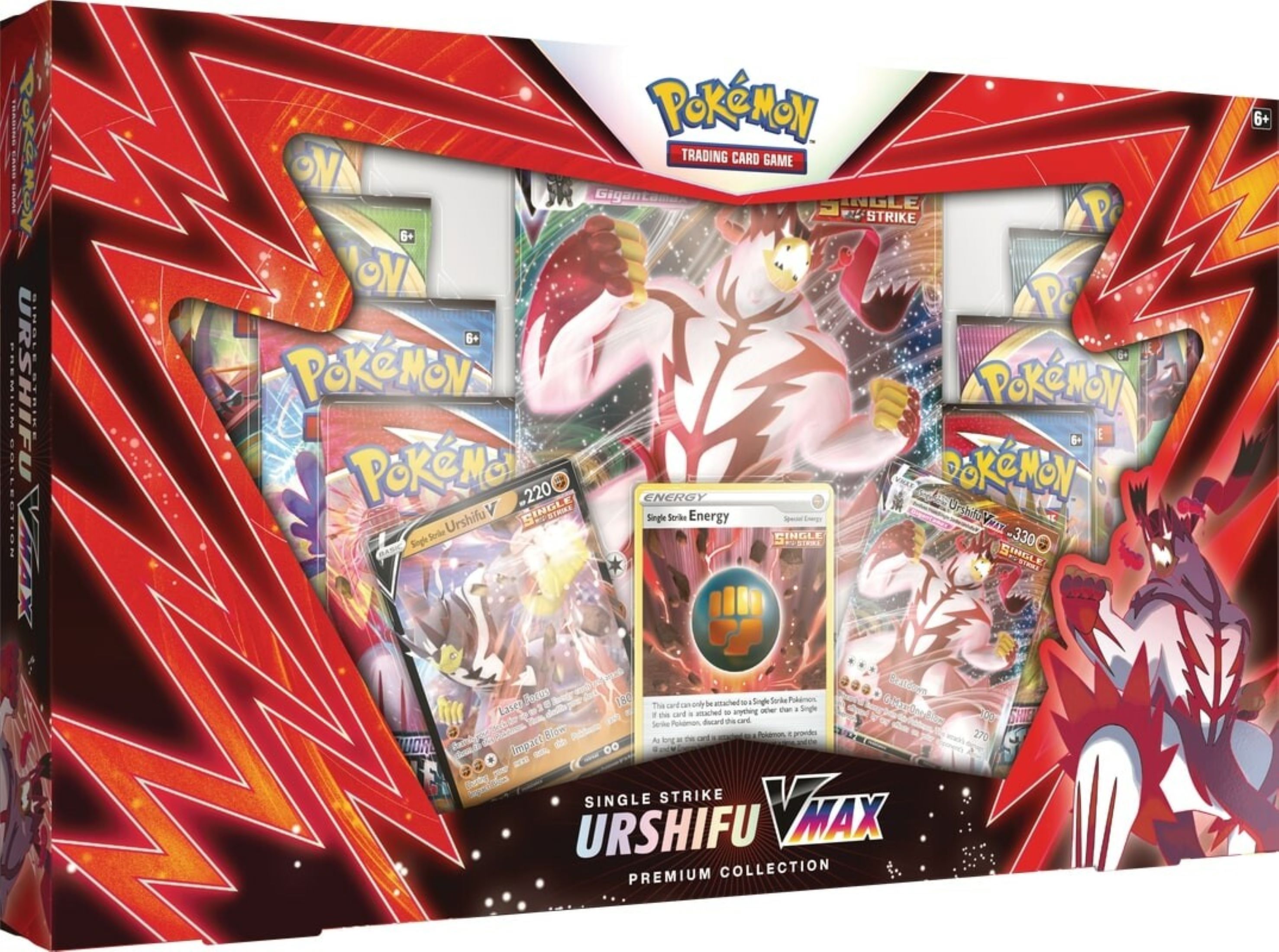 Pokemon Single Strike Urshifu VMAX Premium Box - image 1 of 4