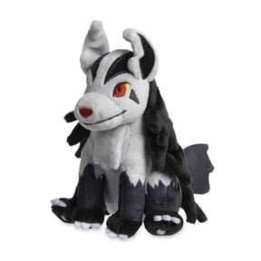 Pokemon Sitting Cuties Soft Child Stuffed Animals & Plush Toys, PP Cotton Black White, 5"