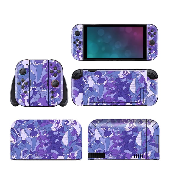 Pokemon Skin | Compatible with Nintendo Switch 2 | Cute Anime Vinyl Wrap Decal Cover | Cartoon Sticker Protective Cover