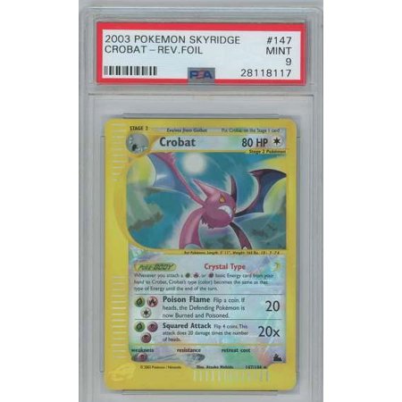 Pokemon Skyridge Crobat Graded Card (Reverse)