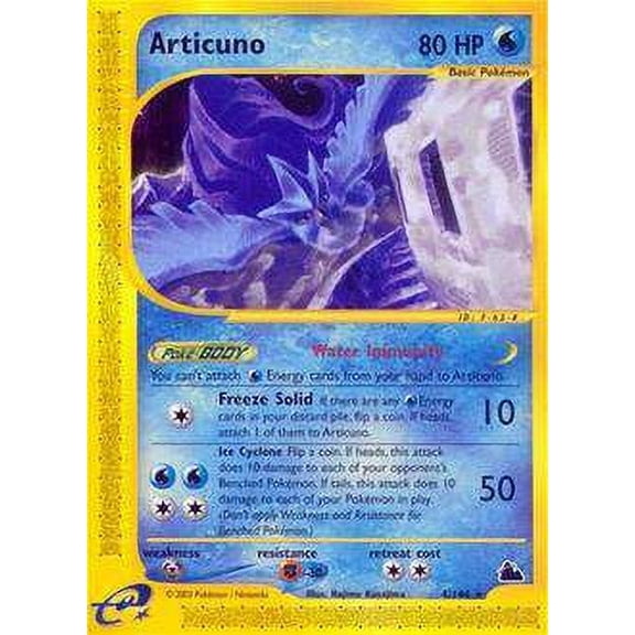 Pokemon Skyridge Rare Articuno #4