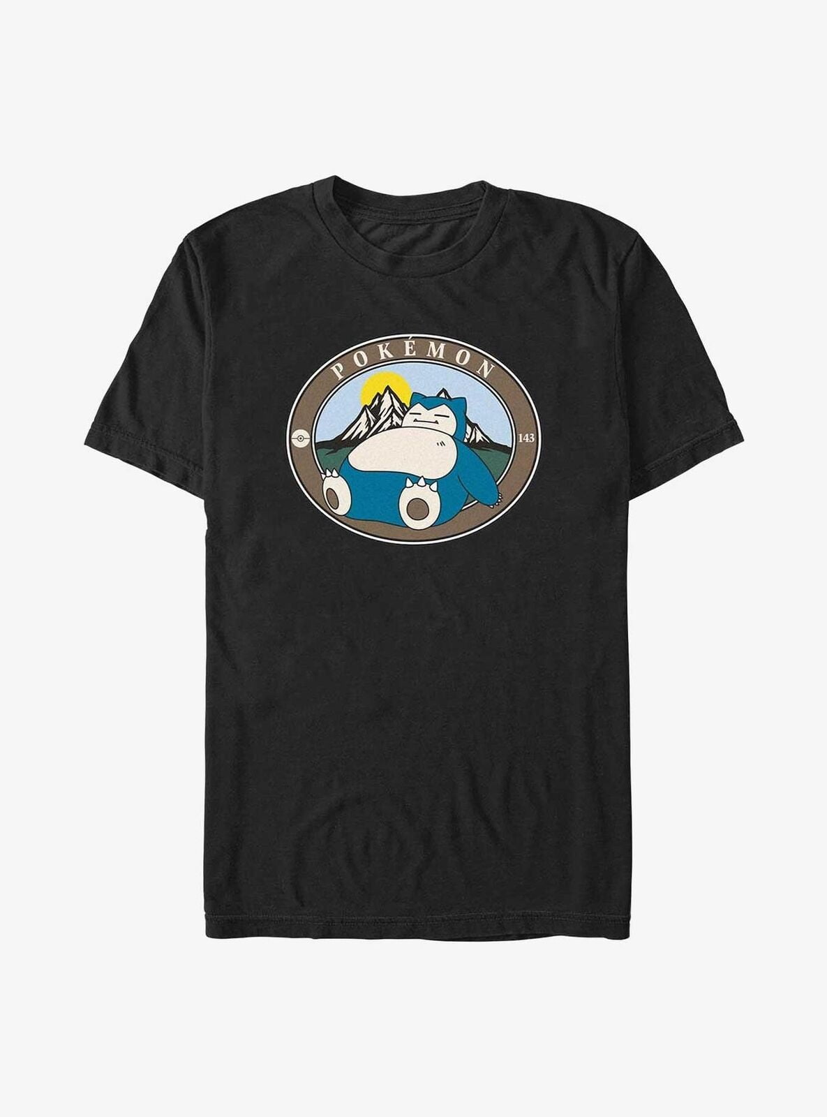 Pokemon Sleepy Snorlax Big & Tall TShirt