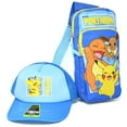 thumbnail image 1 of Pokemon Sling Bag & Baseball Hat Set, 1 of 1