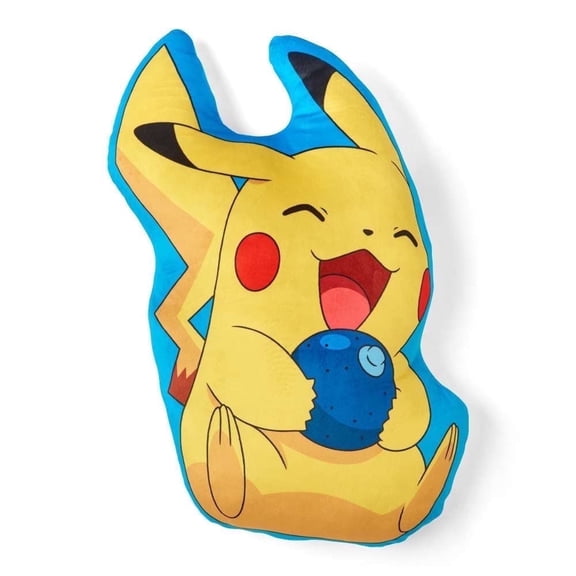 Pokemon Snacking Pikachu Cloud Pal Pillow, 23 x 12 inches