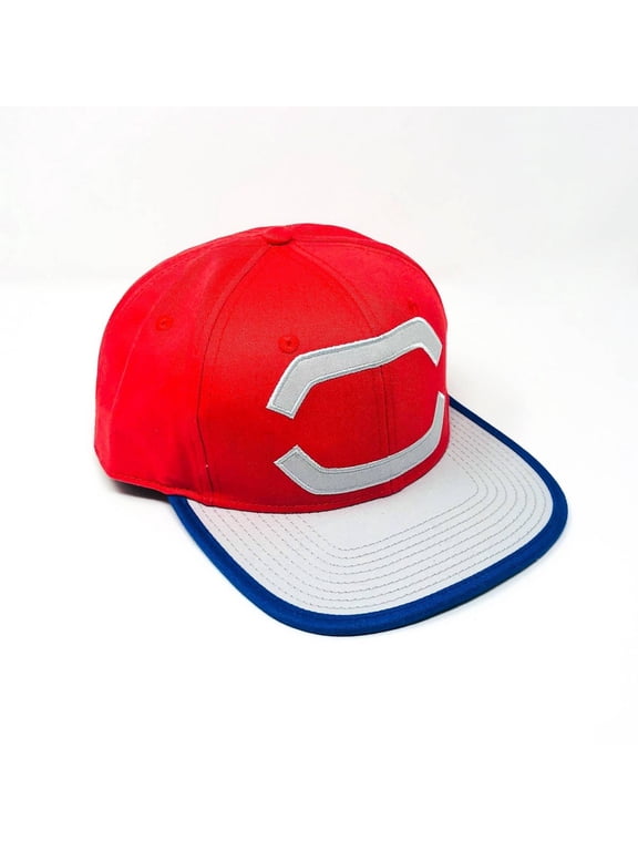 Pokemon Snap Back Brimmed Hat - Ash Cosplay, Grey