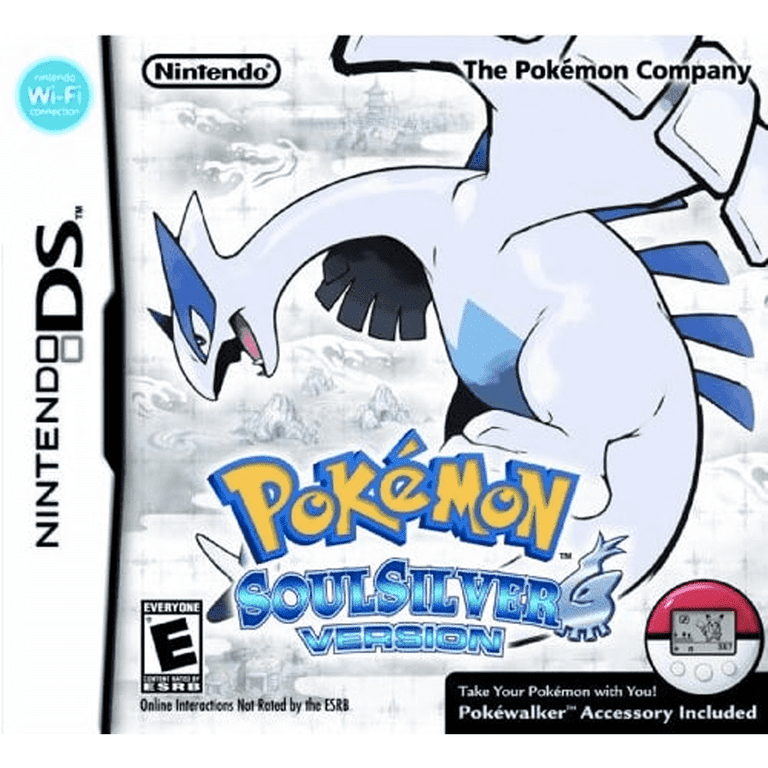 Pokemon SoulSilver NDS Game DS Cartridge Only,US Version - Walmart.com