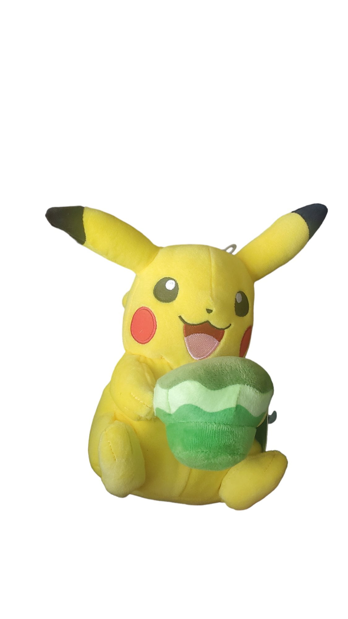 Pokemon Spring Pikachu with Green Muffin, 8 inch plush
