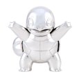 thumbnail image 1 of Pokemon Squirtle 3" Silver Figures, 1 of 8