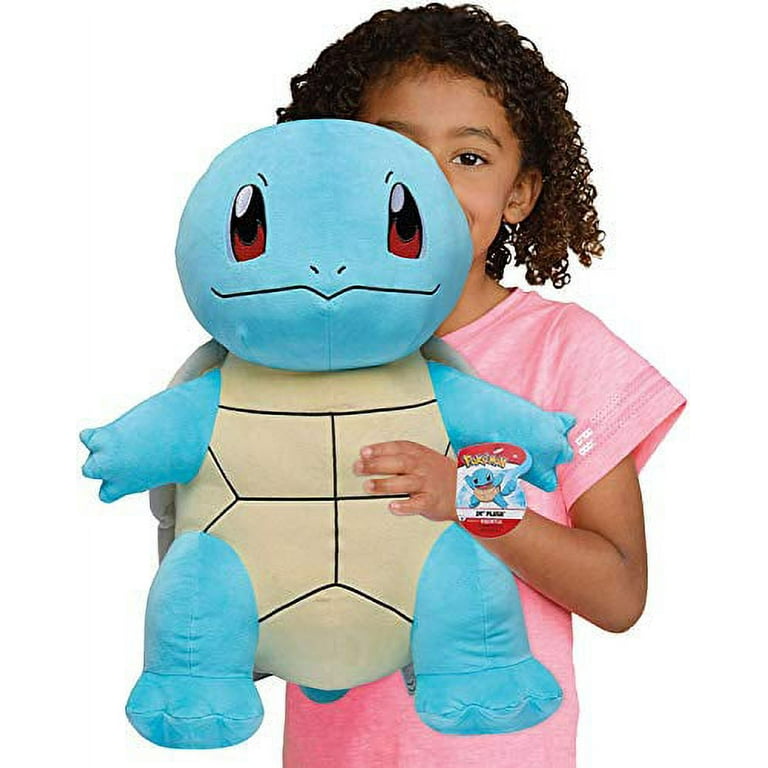 Pokemon Official 24 Inch Squirtle Big Stuffed Animal Plushie Water Type Toy Walmart