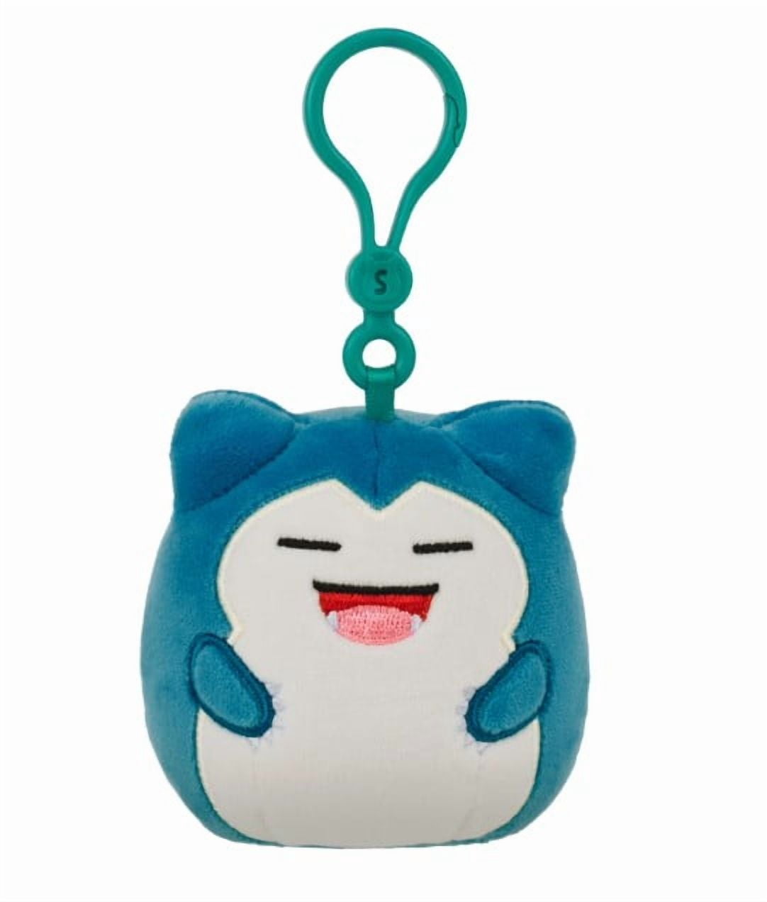 Pokemon Squishmallows Clip-on Plush Snorlax