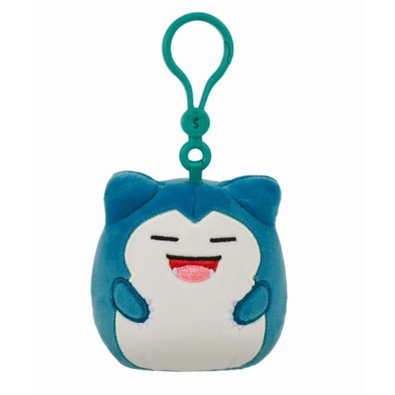 Pokemon Squishmallows Clip-on Plush Snorlax