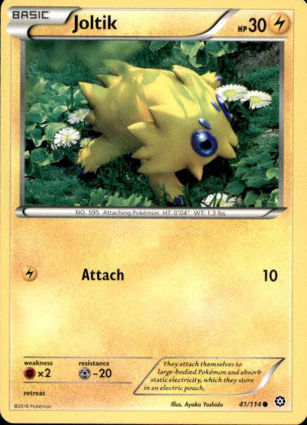 Pokemon Steam Siege Joltik #41 - Walmart.com