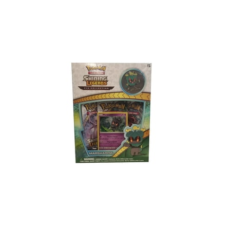 Pokemon Sun & Moon 3.5 Shining Legends Marshadow Pin Collection