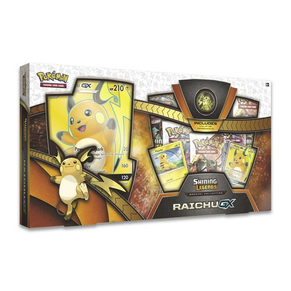 Pokemon Sun & Moon 3.5 (SM3.5) Shining Legends Raichu GX SP Collection