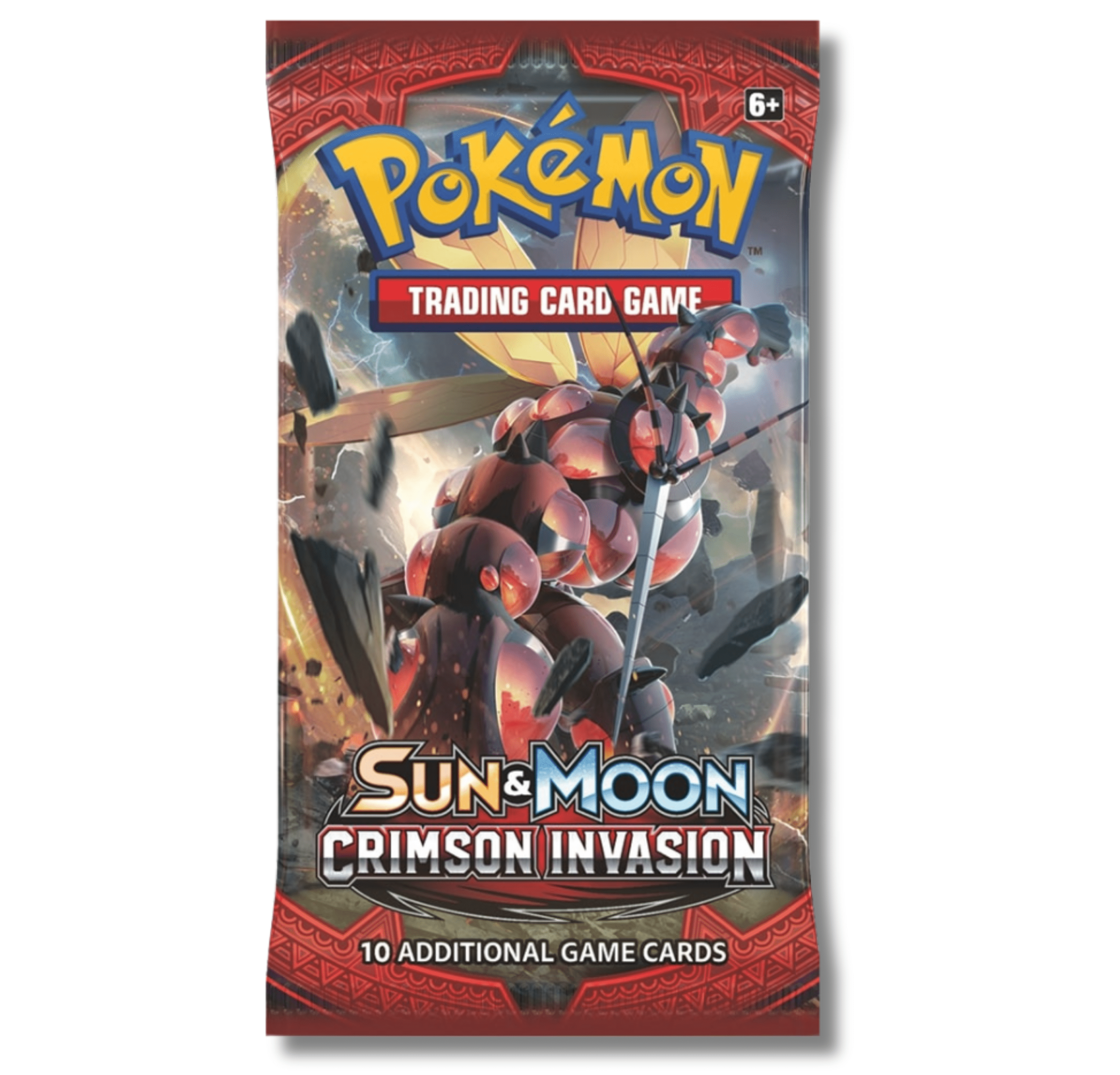 Pokemon Sun Moon Crimson Invasion Booster Pack Buzzwole Walmart pokemon-sun-moon-crimson-invasion-booster-pack-buzzwole-walmart