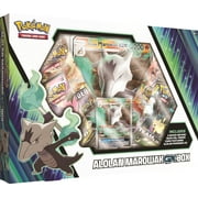 Pokemon Sun and Moon 10 Alolan Marowak GX Box- 4 Pokemon Trading Card Booster Packs | 1 foil + 1 oversize card featuring Alolan Marowak-GX