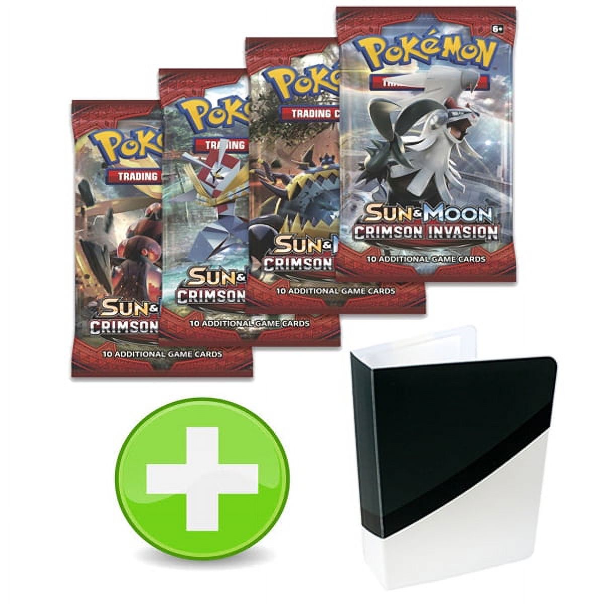 Pokemon Sun and Moon Crimson Invasion Booster Pack with Ultra Ball