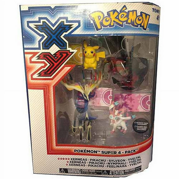 Pokemon Super 4-Pack Figures