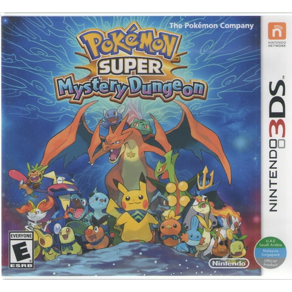 Pokemon Super Mystery Dungeon - Nintendo 3DS (World Edition)