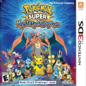 Restored Pokemon Super Mystery Dungeon, Physical/Nintendo 3DS, Role-Playing Game, RPG, Action, Adventure, Parental Controls