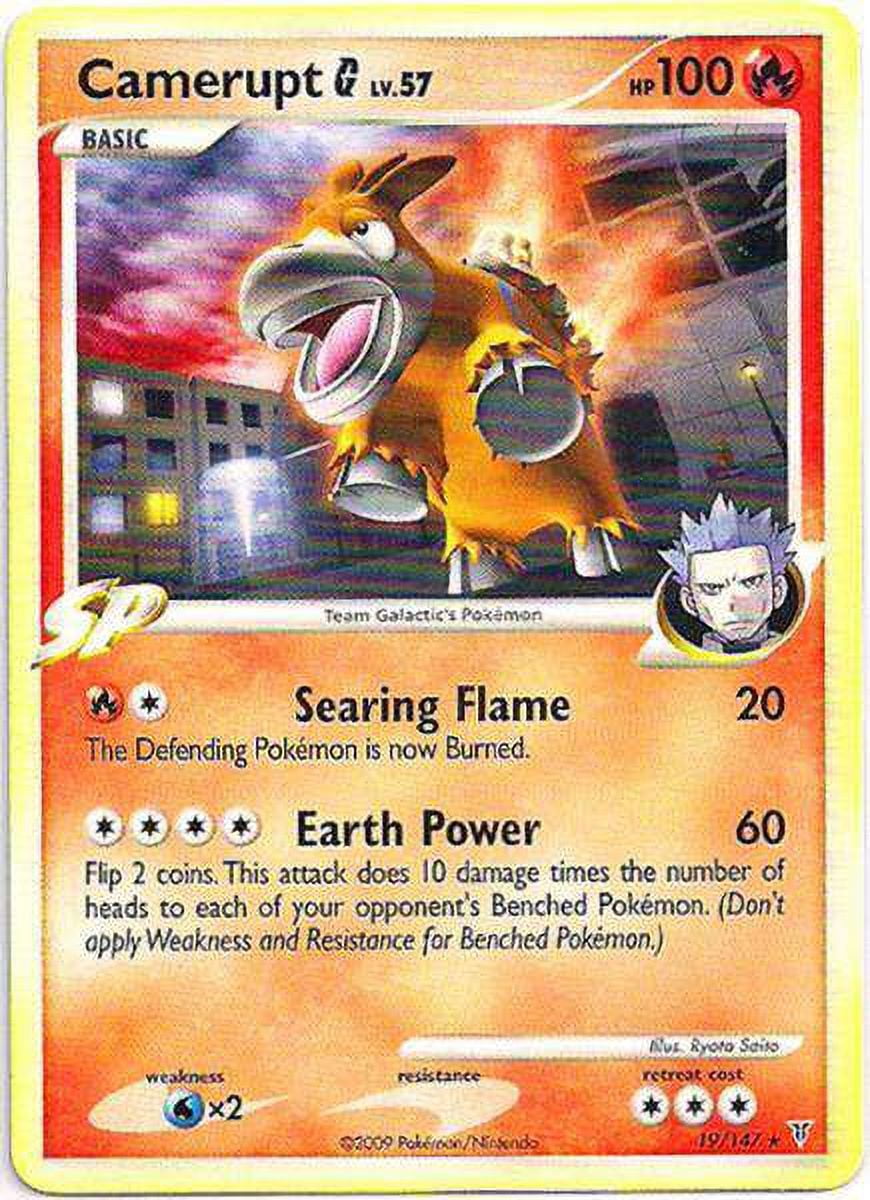 Pokemon Supreme Victors Rare Camerupt G #19