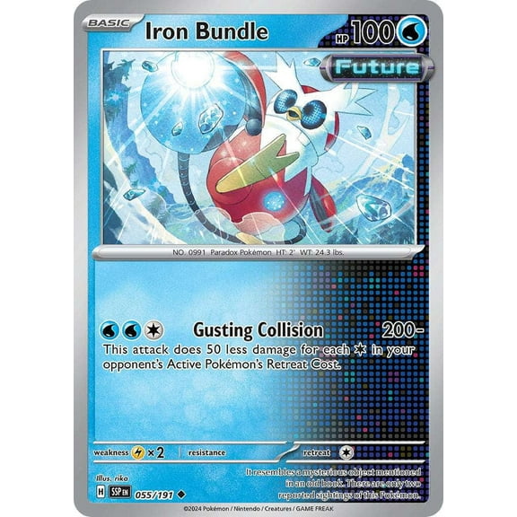 Pokemon Surging Sparks Uncommon Iron Bundle #55