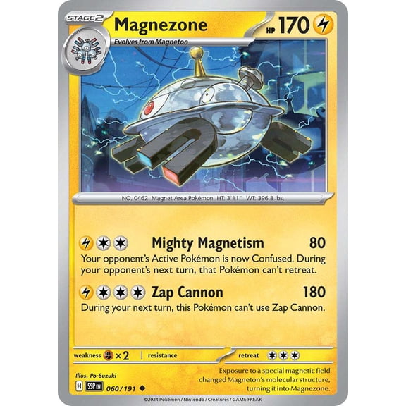 Pokemon Surging Sparks Uncommon Magnezone #60
