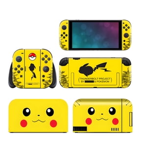 Pokemon Switch 2 Skin Full Set Protective Vinyl Decal Stickers for Switch 2 Console, Joycons, Handle Grips & Dock | No Residue, Anti-Scratch
