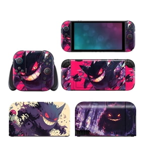 Pokemon Switch 2 Skin Full Set Protective Vinyl Decal Stickers for Switch 2 Console, Joycons, Handle Grips & Dock | No Residue, Anti-Scratch