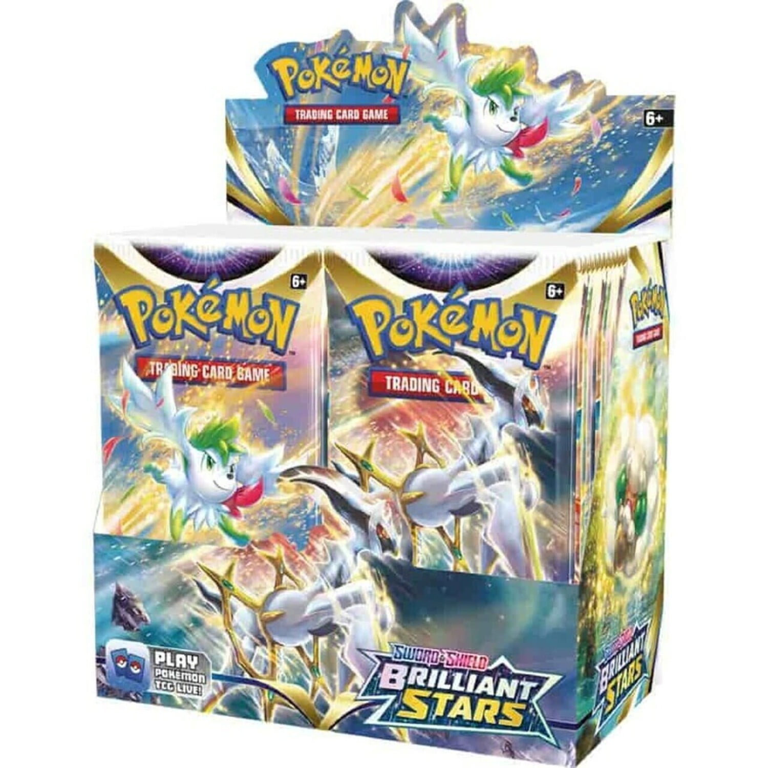 10 Pacotes Cartas Copag Pokémon Booster 60 KaBuM