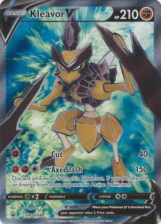 Pokemon Kleavor TG08/TG30 Foil Card – Astral Radiance Trainer Gallery Full Art