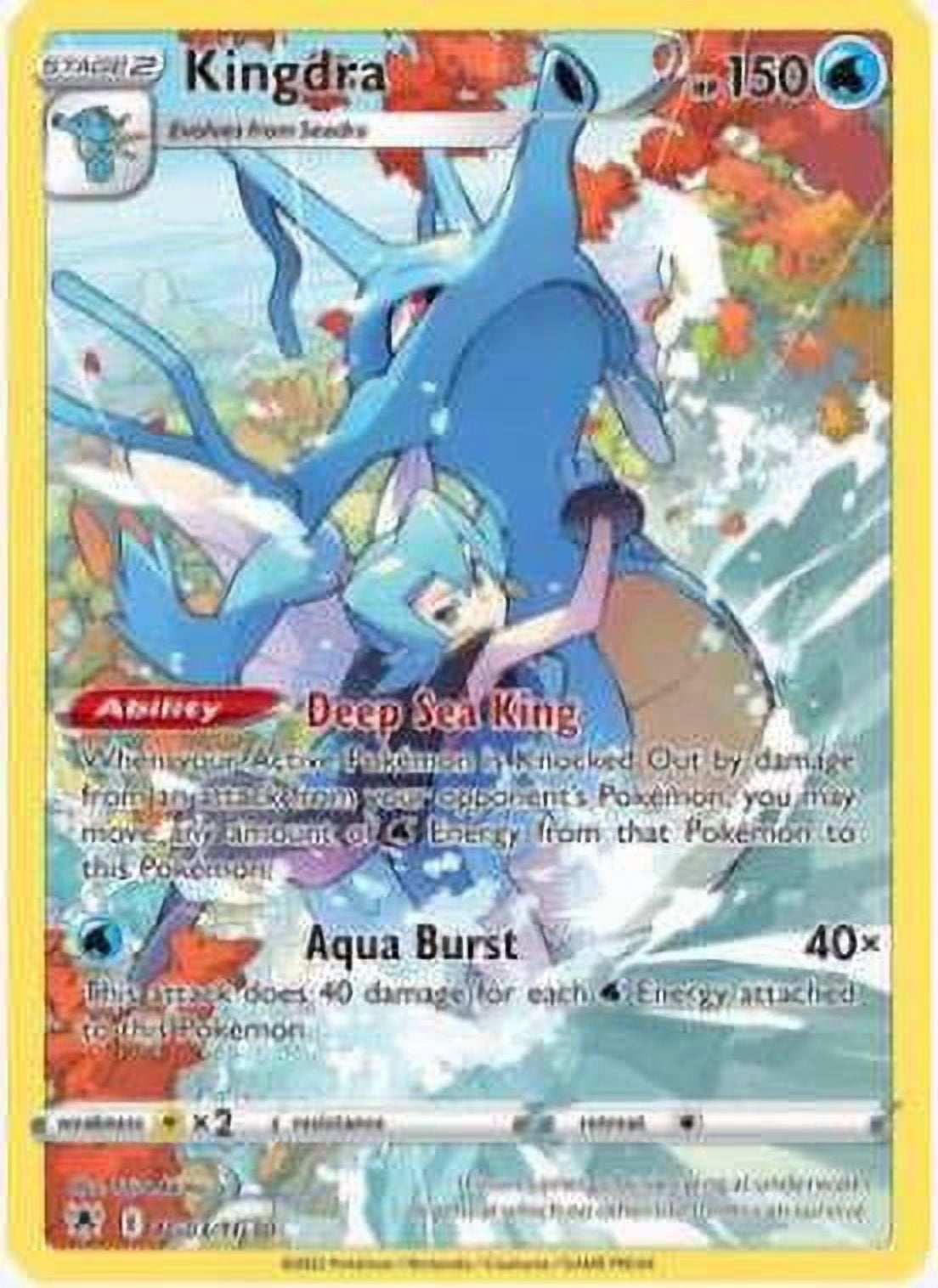 Pokemon Sword & Shield Astral Radiance Ultra Rare Kingdra TG03