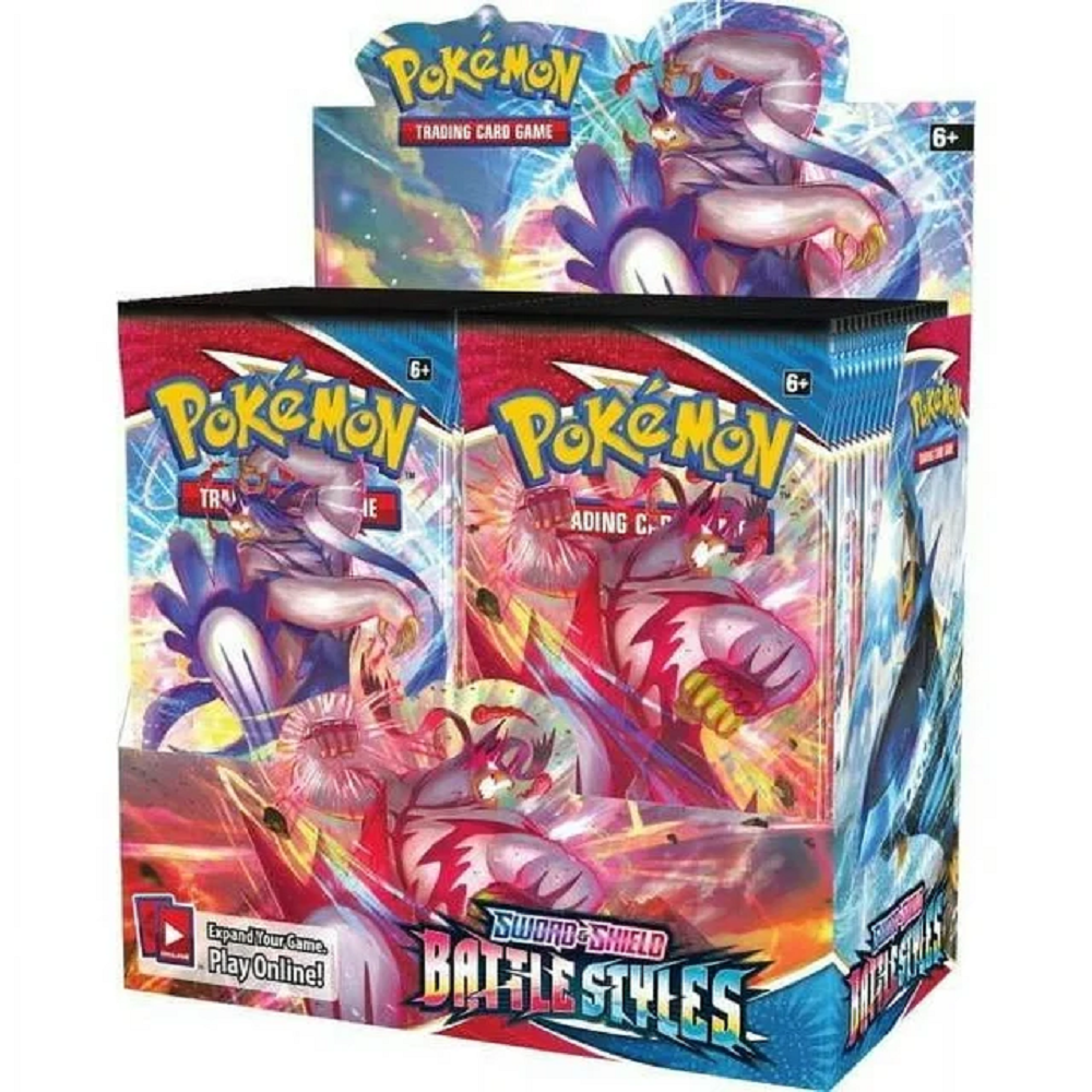 POKMON Pokemon Trading Card Game Sword & Shield Battle Styles Booster Box (36 Packs)