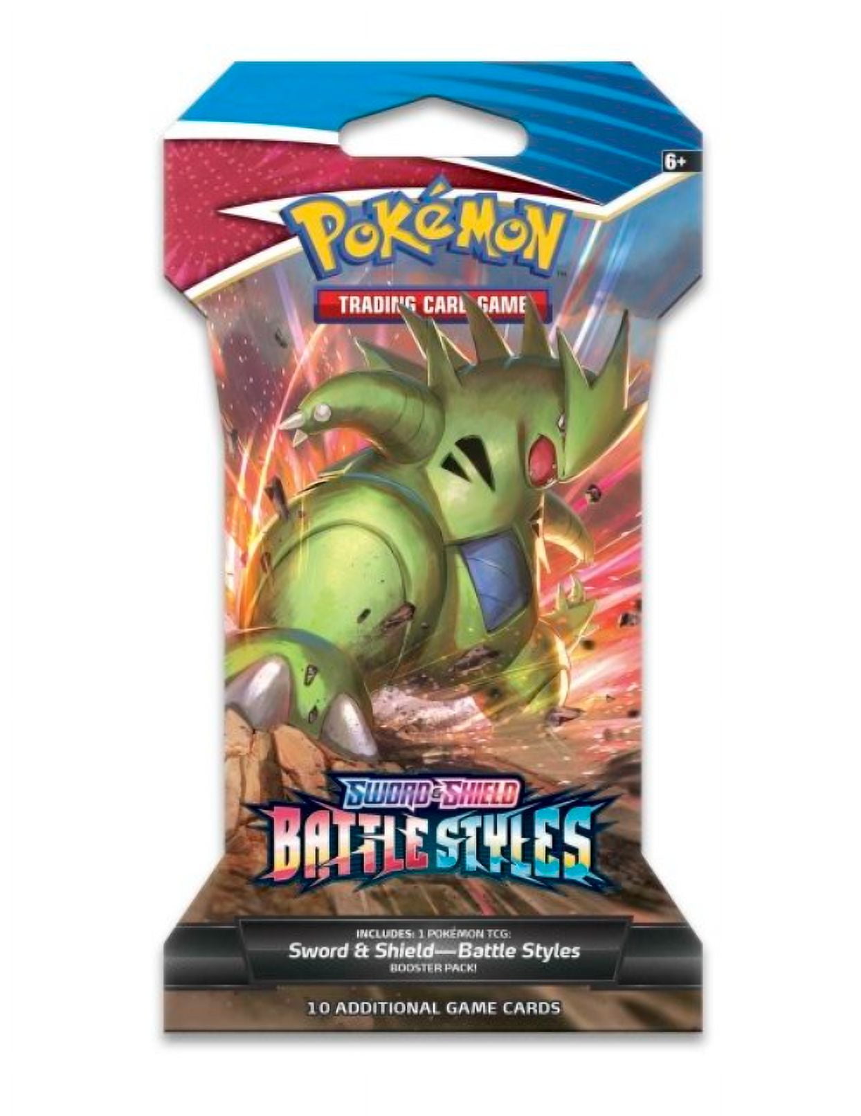 Pokemon Sword & Shield Battle Styles Sleeved Booster | Tyranitar -  Walmart.com