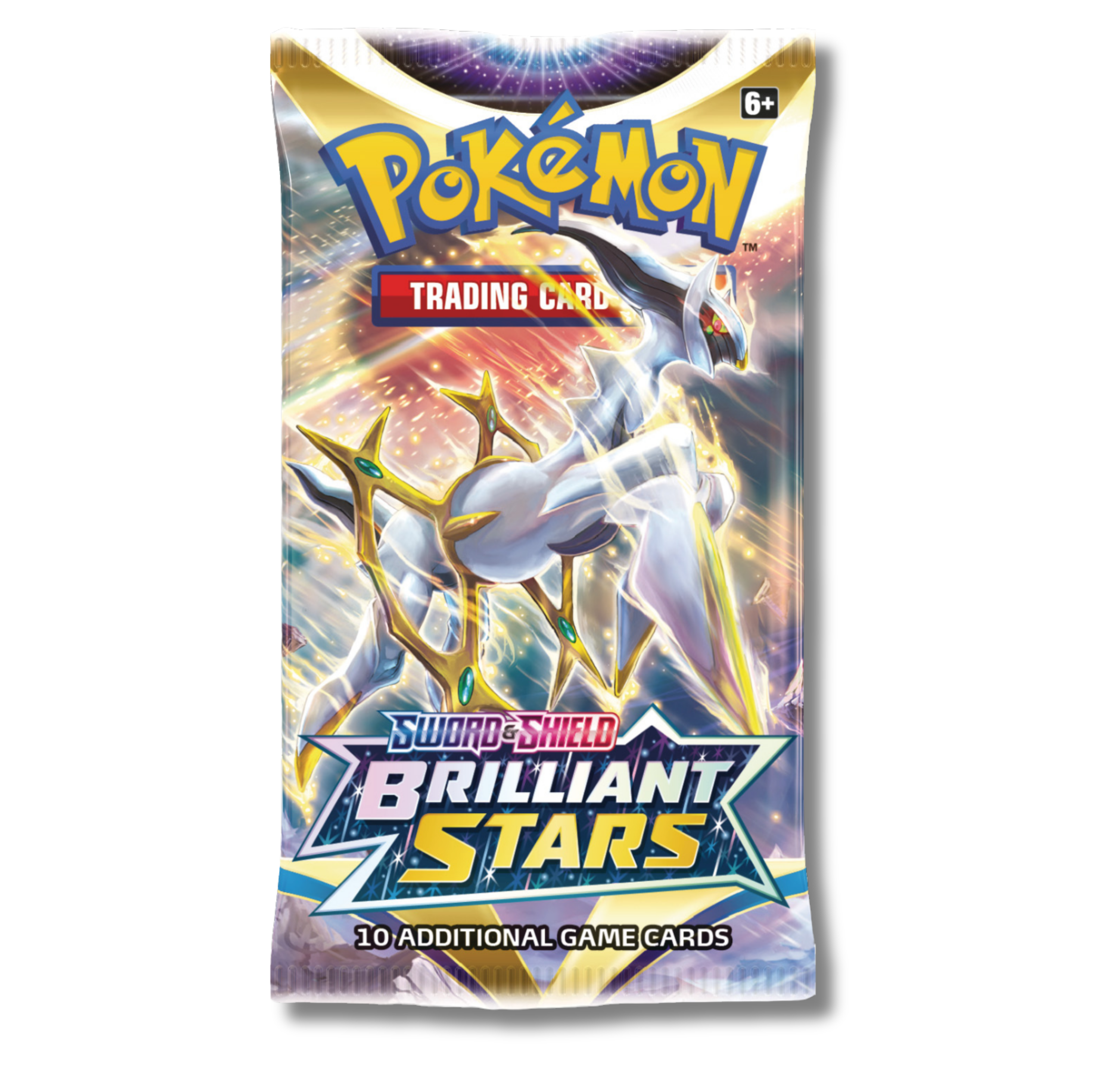 Pokemon Sword & Shield Brilliant Stars Booster Pack |Arceus