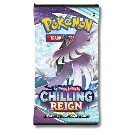 Pokemon Sword & Shield Chilling Reign Booster Pack | Galarian Articuno