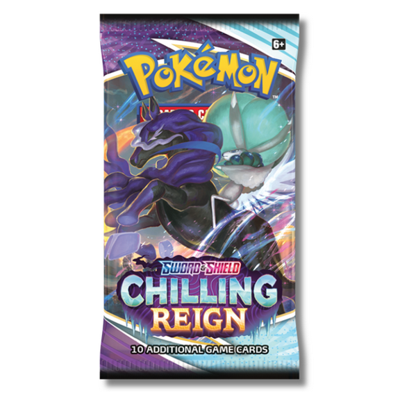 Pokemon Sword & Shield Chilling Reign Booster Pack | Spectrier