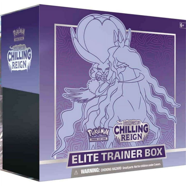 Pokemon Sword & Shield Chilling Reign SHADOW Rider Calyrex