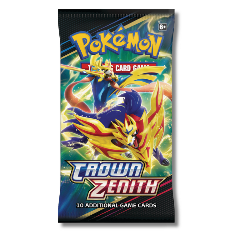 新作グッ Pokemon Sword & Shield Crown Zenith Booster Pack - Walmart.com ポケモンカードゲーム