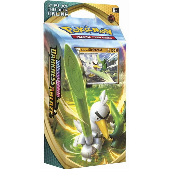 Pokemon Sword & Shield Darkness Ablaze Sirfetch'd Theme Deck