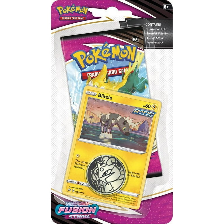 Pokemon Sword & Shield Fusion Strike Blitzle Checklane