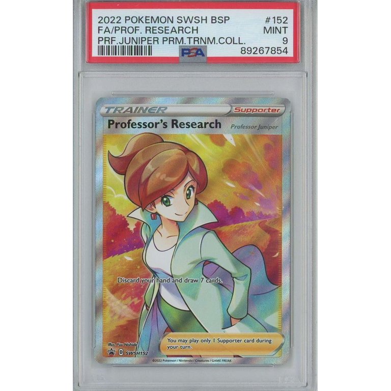 professor research pokemon card full art Pokmon Celebrations Professor's Card, 25th Anniversary, Ultra Rare + Surprise Card! : Toys & Games variation to centering Professor's Research (Professor Rowan) |