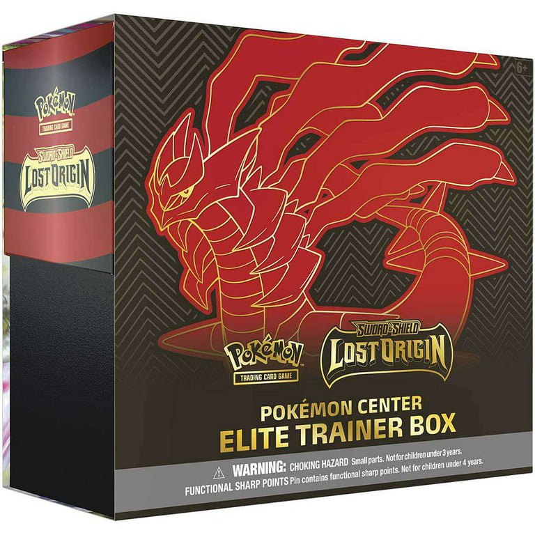 Pokemon Sword & Shield Lost Origin Giratina Elite Trainer Box (10 Booster  Packs, 65 Card Sleeves, 45 Energy Cards, Pin & More) 